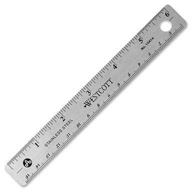 Westcott Stainless Steel Rulers (10414bx)