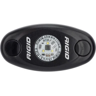 RIGID INDUSTRIES RIGID A-Series LED Light, Low Power, Cool White, Black Housing, Single 480033
