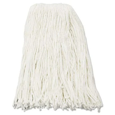 Boardwalk 216RCT Premium Cut-end Wet Mop Heads, Rayon, 16oz, White, 12/carton