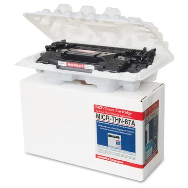 Micromicr Micr Toner Cartridge - Black - Laser - 9000 Page - 1 Each (micrthn87a)