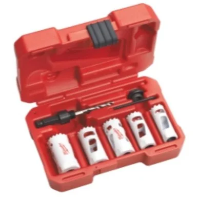 Milwaukee Electric Tools 49-22-4083 Milwaukee 7-piece Compact Automotive Hole Dozer Hole Saw Kit