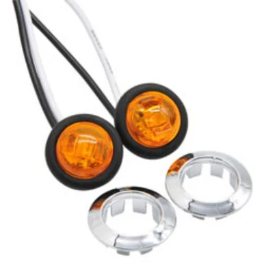Roadpro Lights Lenses RP534A2 Led 3/4 .in Rnd Clearance/side Marker A