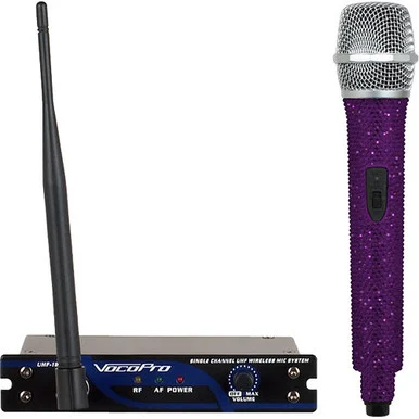 Vocopro UHF18DIAMOND9FAM 1 Channel Wireless Crystal Mic S