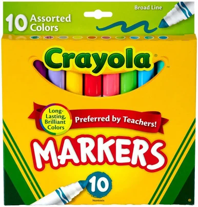 Crayola Bright/Bold Broad Line Markers (10977441)