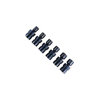 K Tool International KTI-37500 6 Piece 3/8" Drive Metric 6 Point Flex Impact Socket Set