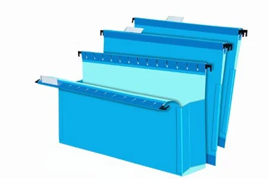 Pendaflex Surehook Reinforced Extra Capacity Hanging Box Files - Legal - 8.50" X 14" - 3" Expansion - Blue - 25 / Box (ESS59303)