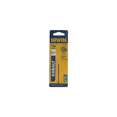 Irwin 3016/631 Drill Bit - Twist Drill Bit: 0.28" Diameter - 4.25" Length - Cobalt, High Speed Steel - 1 (3016018)