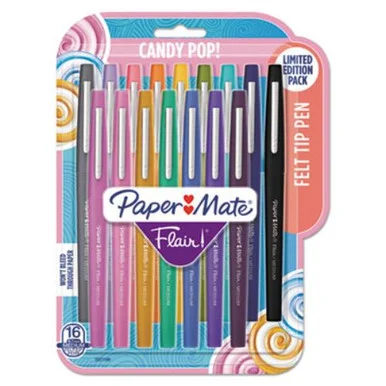 Paper Mate Flair Candy Pop Pack Felt Tip Pens (2027189) - Sanford