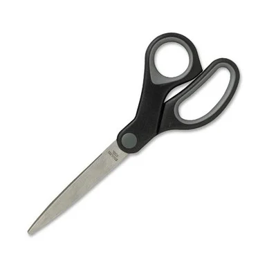 Sparco Trimmer - 8" Overall Length - Straight - Stainless Steel, Rubber - Gray (SPR25226)