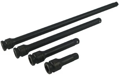 Sunex 2504 Tools 4-piece 1/2 In. Drive Impact Wobble Extension Set