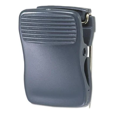 Universal Office Products 08221 Recycled Cubicle Clips, 1" X 5/8" X 1 3/8", 40 Sheet Capacity, Charcoal, 24/pack