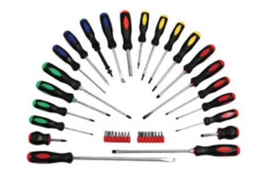 Atd Tools ATD-6198 22 Pc. Screwdriver With 16 Pc. Bit Set 6198_59