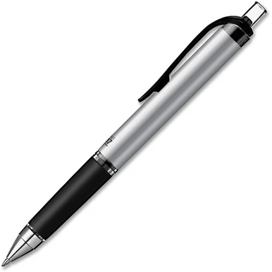 Uni-ball Gel Impact 207 Retractable Pen - 1 Mm Pen Point Size - Refillable - Black Gel-based Ink - 1 Each (san-65870)