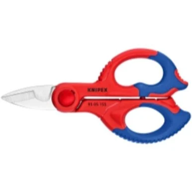 knipex 9505155SBA Electrician's Shears W/plastic Belt Case