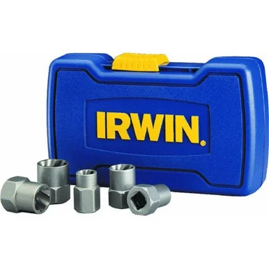 Hanson 394001 5 Piece Bolt-grip Bolt Extractor Base Set