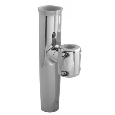 Taco Metals 10917658 Taco Stainless Steel Clamp-on Adjustable Rod Holder - Fits 1-11/16" & 1-15/16" O.d. Pipe
