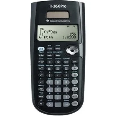 Texas Instruments 36pro/tbl/1l1/a Ti-36x Pro Scientific Calculator - Battery/solar Powered - 5.2" X 5.3" (36pro-tbl-1l1-a)