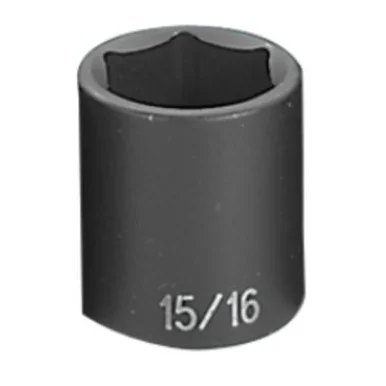 Grey Pneumatic 2030R 1/2" Drive Standard Fractional Impact Socket 7/16