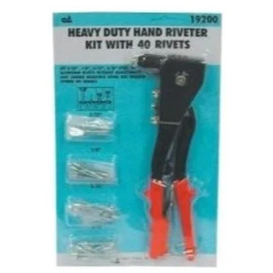 Sg Tool Aid 19200 Heavy Duty Hand Riveter Kit With 40 Rivets 19200_45