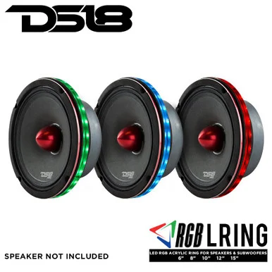 DS18 Audio LRING10 Vision 10rbg Led Ring For Mids/sub