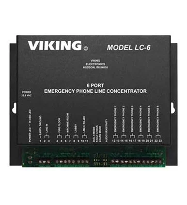 Viking Electronics LC-6 Phone Line Concentrator (LC6)