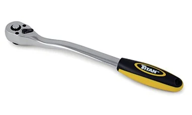 Titan 12045 3/8 In. Drive Extra Long, Quick-release Ratchet