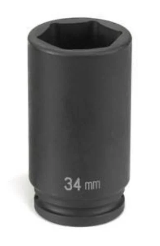 Grey Pneumatic 2732MD 1/2" Drive X 32mm Deep Spindle Nut Socket