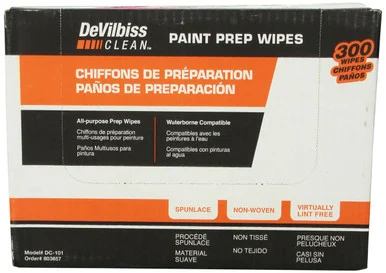 Devilbiss DEV-803657 Dc-101 Clean Paint Prep Wipe