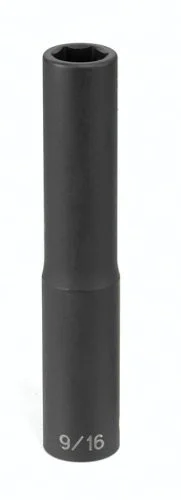 Grey Pneumatic 2018XD 1/2" Drive 9/16" Extra Deep Impact Socket