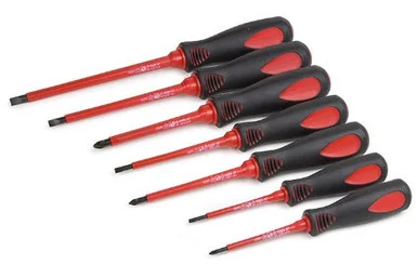 Titan 17237 Tool 7-piece Insulated Electrical Screwdriver Set