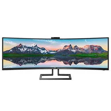 Philips 499P9H 48.8" Dual Quad HD (DQHD) Curved Screen WLED LCD Monitor (499P9H)