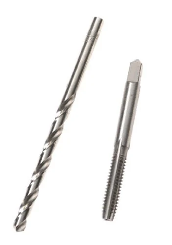 Irwin Industrial 80230 Tap And Drill Bit Set, 1/4-20 Nc High Carbon Steel Plug Tap, 13/64 High Speed Steel Drill Bit, Card