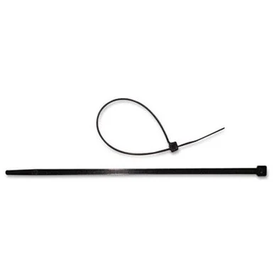 Tatco Nylon Cable Tie - Black - 1000 Pack (22600)