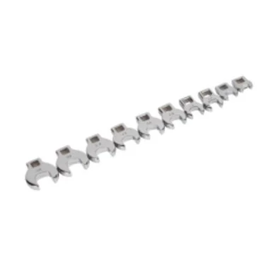 Titan 17295 Tool 10-piece 3/8 In. Drive Mm Crowsfoot Wrench Set