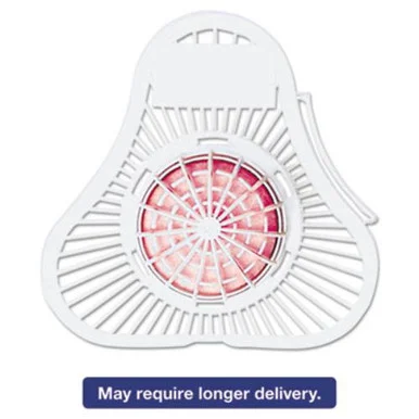 Fresh Products FRS12USPB Para Urinal Screen W/deodorizer Block, Cherry Fragrance, 12/box
