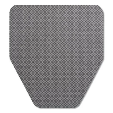 Tolco Corporation 220209 Komodo Urinal Mat, 18" X 20", Gray, 6/carton