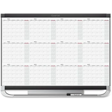 Quartet Prestige 2 Magnetic 12-mth Calendar Board (12mcp23p2)
