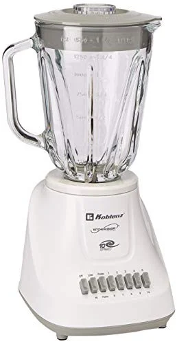 Koblenz LKM-5910VB Lkm-5910 Vb 1.5-liter Kitchen Magic Collection 10 Speed And 2 Pulses Glass Jar Blender