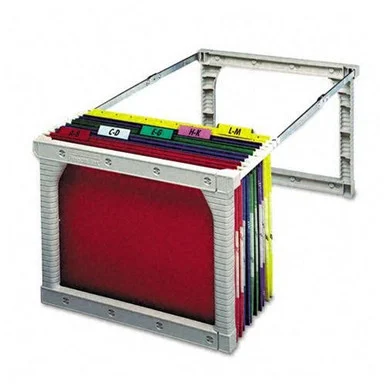 Pendaflex Folder Frames - Letter, Legal File, File Size Supprted - Metal - 1box - Light Gray (04441)
