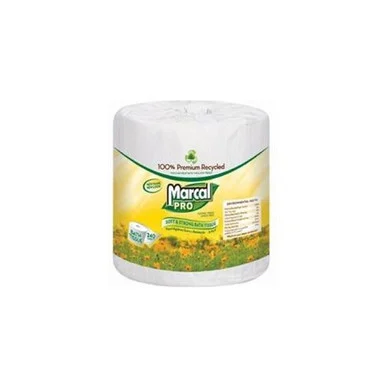 Marcal Pro Two-ply Bath Tissue Pack - 2 Ply - 3.67" X 4.33" - 240 Sheets/roll - White - Lint-free, Dye-free, Bleach-free, Fragrance-free, Strong, Absorbent, Anti-septic, Eco-friendly, (3001_40)