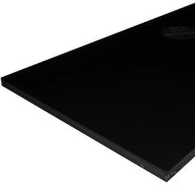 Taco Marine P10-5024BLK27-1C Lumber - 24" X 27" X 1/2" - Black Starboard