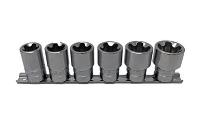 CTA Tools 5066 Cta Manufacturing 6 Piece 5 Pt Torx Plus Socket Set - 1/2 Inch Drive 5066_59