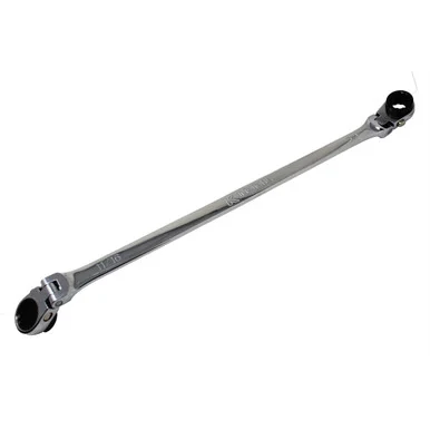 K Tool International XDRF111634 Wrench Double Box Ratcheting Reversible 11/16 Inch X 3/4 Inch Universal Spline 90 Tooth MTNRF111634