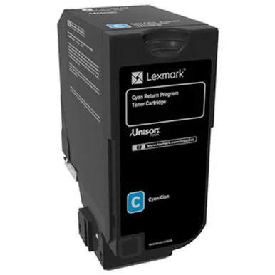 Lexmark Original Toner Cartridge - Cyan (74C00CG)