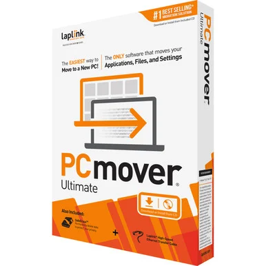 Laplink Software Inc. PAFGPCMP0B000PGRTPEN Laplink Pcmover Ultimate V11- Crom 1use With Ethernet Cable