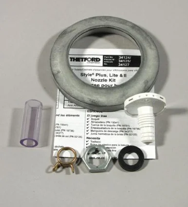 Thetford 34124 Nozzle Kit - Style II- White- Standard