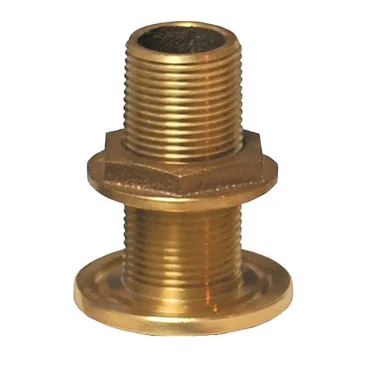 Groco TH-500-W 1/2" Nps Npt Combo Bronze Thru-hull Fitting W/nut
