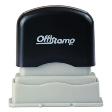 Marking Products, Inc 034513 Pre-inked Message Stamp, File, 1.63" X 0.38", Red Ink