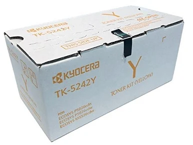 Kyocera TK-5242Y Original Toner Cartridge - Yellow - Laser - 3000 Pages - 1 Each