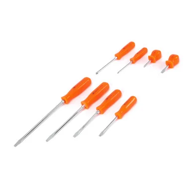 Wilmar W904 8pc Hi-viz Orange Scwdrv Set